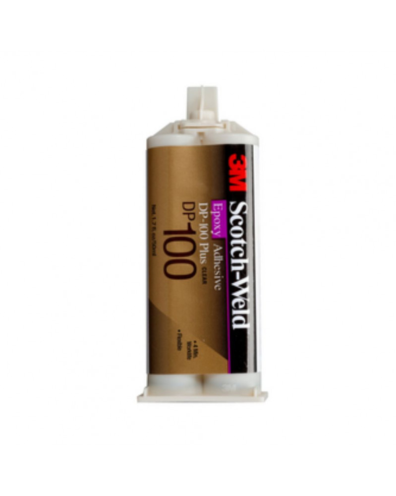 Colle structurale, epoxy, transparent, DP100 Plus, 48,5ml - 3M | Mongrossisteauto.com