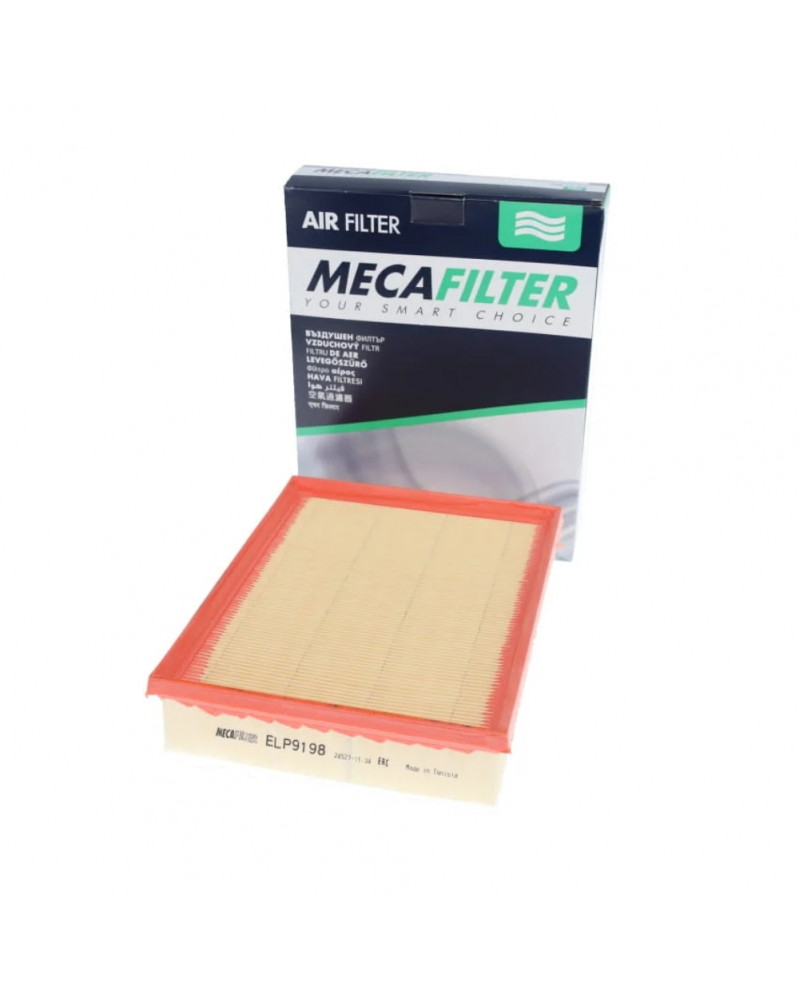 Filtre à air MECAFILTER ELP9198 adaptable RENAULT | Mongrossisteauto.com