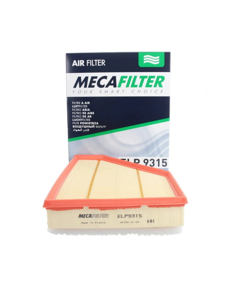 Filtre à air MECAFILTER ELP9315 adaptable BMW OE 13717797465 | Mongrossisteauto.com