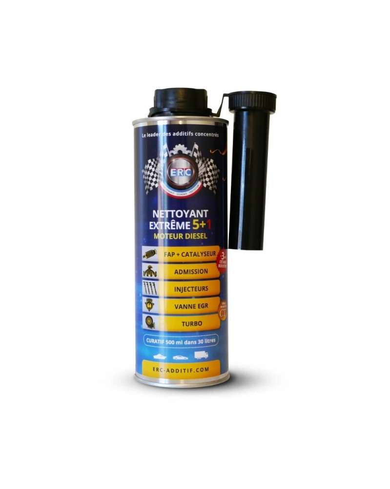 Nettoyant moteur extrême, 5+1 Diesel 500mL - ERC | Mongrossisteauto.com