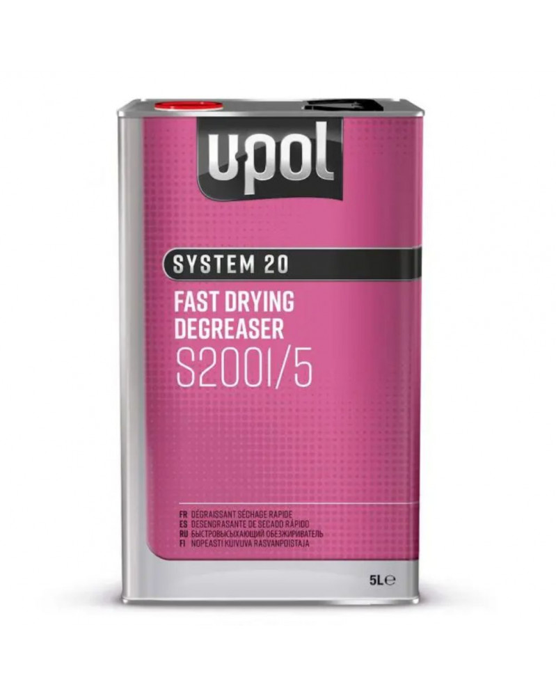 Dégraissant carrosserie, (rapide), S2001, 5l - Upol | Mongrossisteauto.com