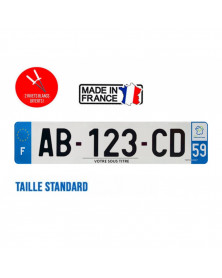 Plaque immatriculation, voiture | Mongrossisteauto.com