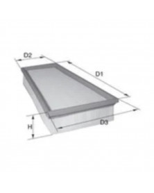 Filtre à air MECAFILTER ELP9084 adaptable FORD | Mongrossisteauto.com