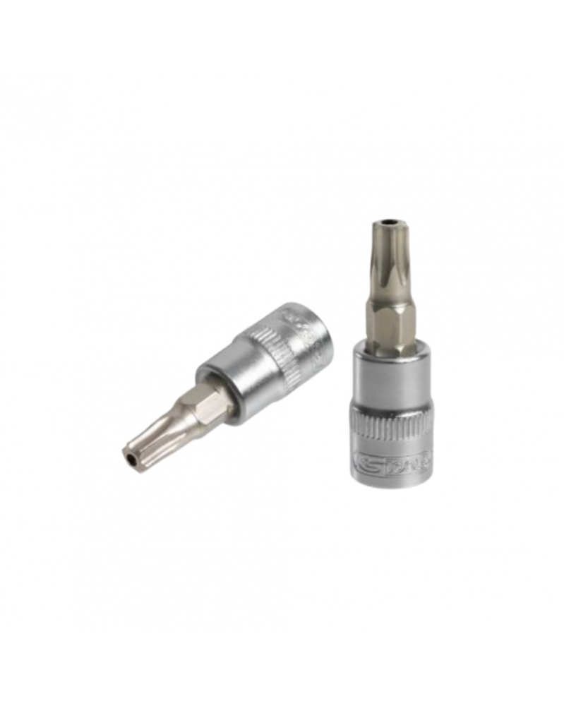 Douille tournevis percé, ULTIMATE® TORX®, ¼”, L.37, T27, (922.1496) - KS TOOLS| Mongrossisteauto.com
