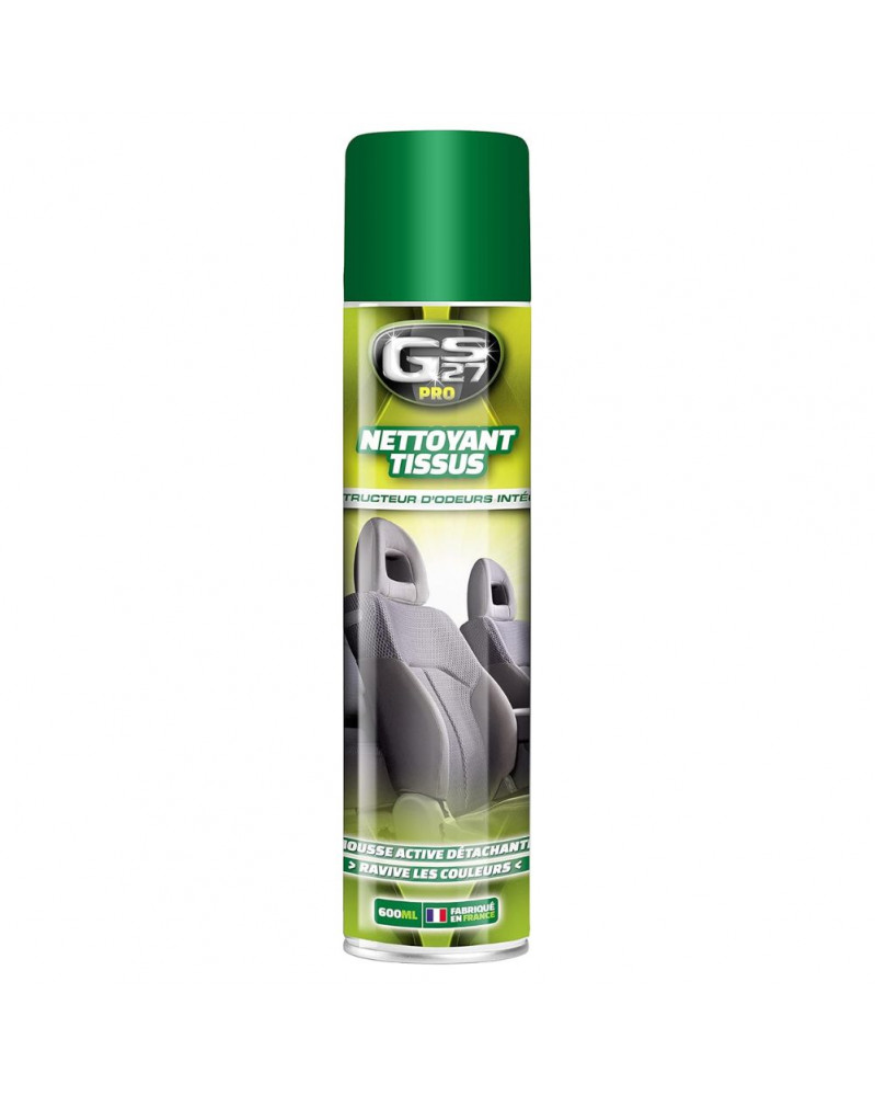 Nettoyant tissus, siège voiture, 600ml - GS27 | Mongrossisteauto.com