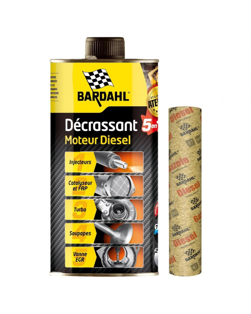 Décrassant moteur Diesel 1L - Bardahl| Mongrossisteauto.com