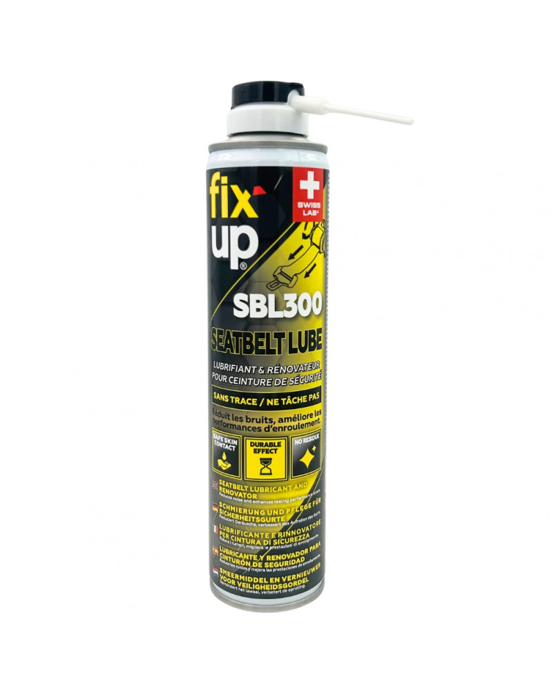 Lubrifiant et rénovateur pour ceinture de sécurité, 300ml - Fixup | Mongrossisteauto.com