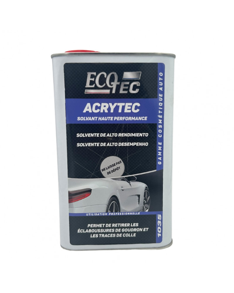 Solvant dégraissant, nettoyant haute performance acrytec, 1L – Ecotec | Mongrossisteauto.com