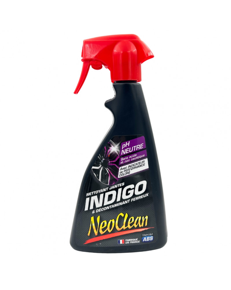 Nettoyant jantes, indigo, décontaminant ferreux, 500ml – NeoClean | Mongrossisteauto.com