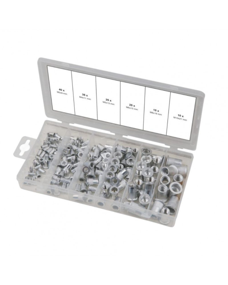 Insert filetés, taraudés, aluminium, 150 pcs – KS TOOLS | Mongrossisteauto.com