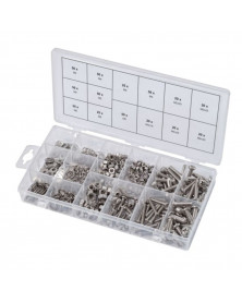 Kit visserie inox, 475 pièces – KS TOOLS | Mongrossisteauto.com