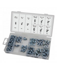 Coffret graisseurs hydrauliques, 110 pcs – Sodise | Mongrossisteauto.com