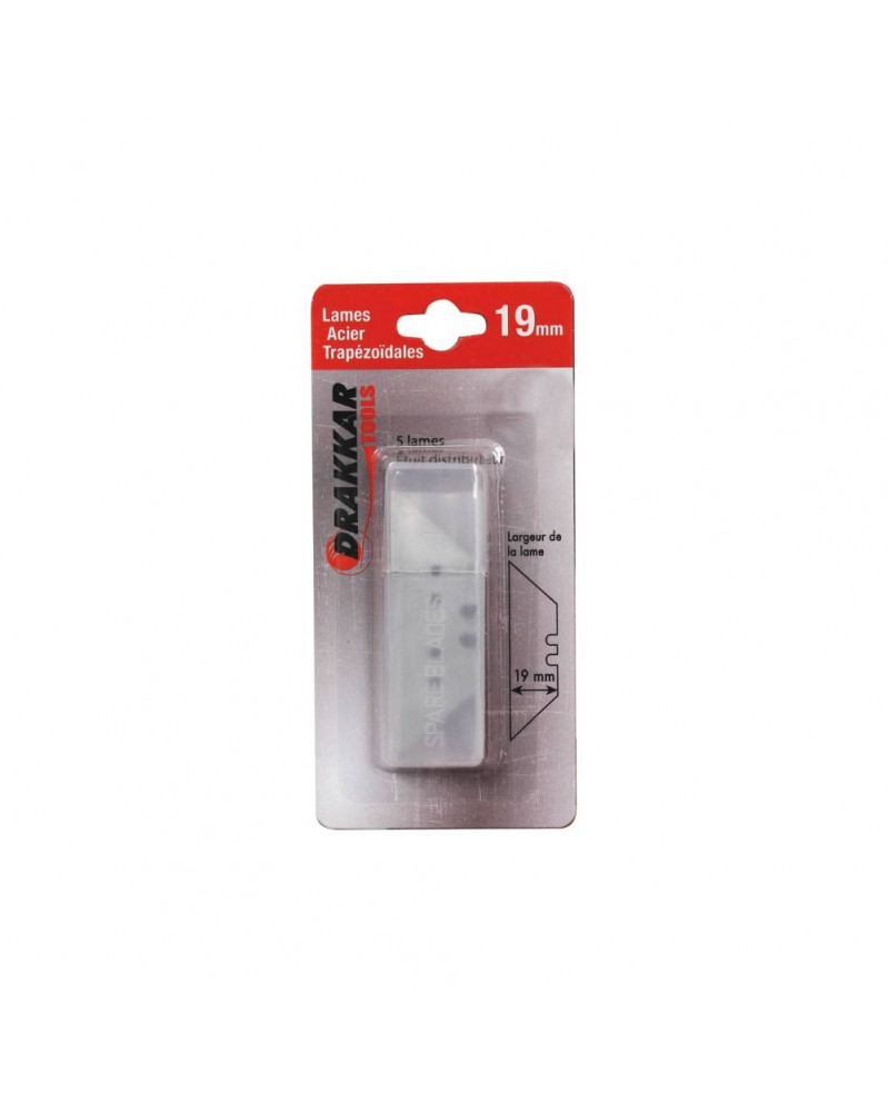 Lame carrosserie, trapézoïdale, lot 5 pcs acier, 19mm – Sodise | Mongrossisteauto.com