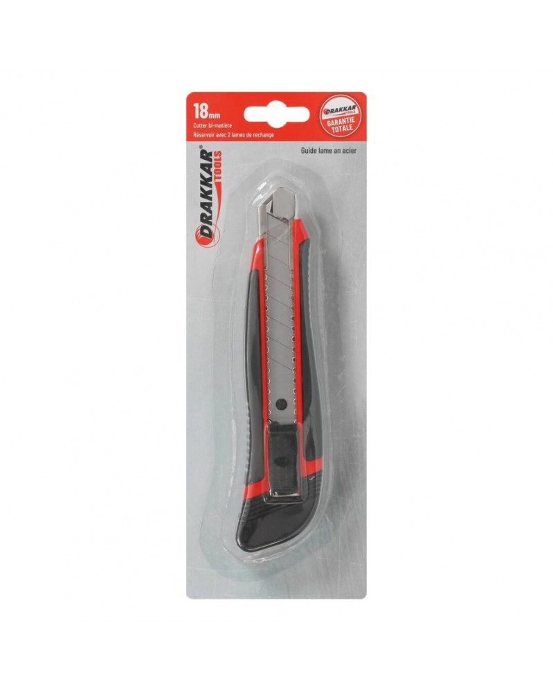 Lame cutter, auto-bloquant, en acier bi-matière, 18mm – Sodise | Mongrossisteauto.com