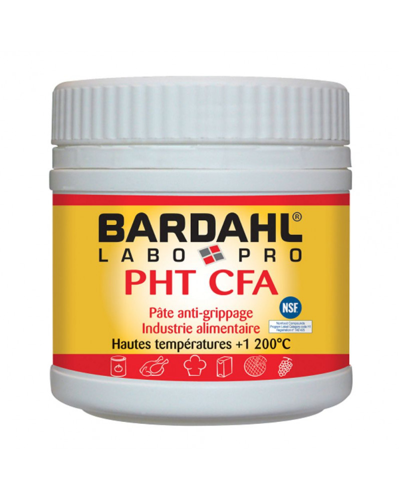 Pâte lubrifiante, anti-grippage, PHT CFA, +1200°C, 500g - Bardahl | Mongrossisteauto.com