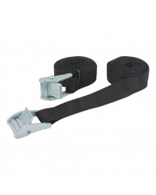 Sangle de serrage, bagagère avec boucle, lot de 2 pcs, 25mmx2,5m – Sodise | Mongrossisteauto.com
