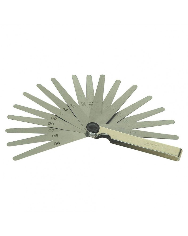 Jauge de mécanicien, 20 lames, 13x100mm – Sodise | Mongrossisteauto.com