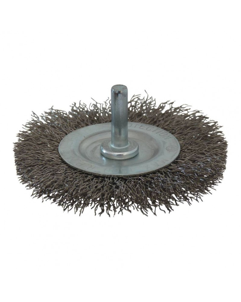 Brosse circulaire, inox ondulé, d.75mm – Sodise | Mongrossisteauto.com