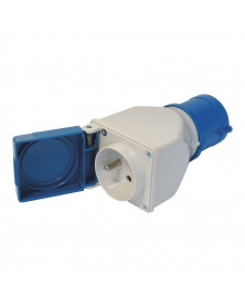 Adaptateur caravane, CE17 vers 2P+T 240V – Sodise| Mongrossisteauto.com