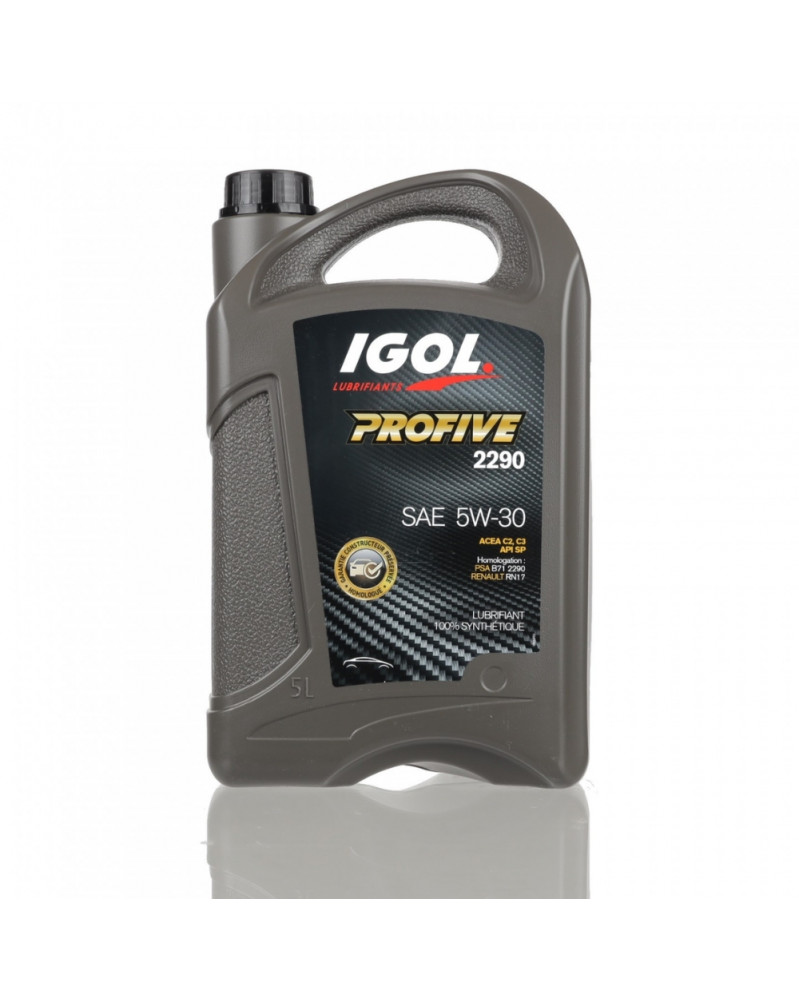 Huile moteur 5w30, profive 2290,5L- IGOL | Mongrossisteauto.com