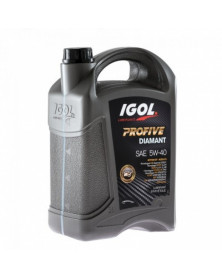 Huile moteur 5w40, profive diamant, 5L- IGOL | Mongrossisteauto.com