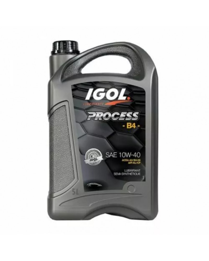 Huile moteur, process B4, 10W40, 5L  - IGOL | Mongrossisteauto.com