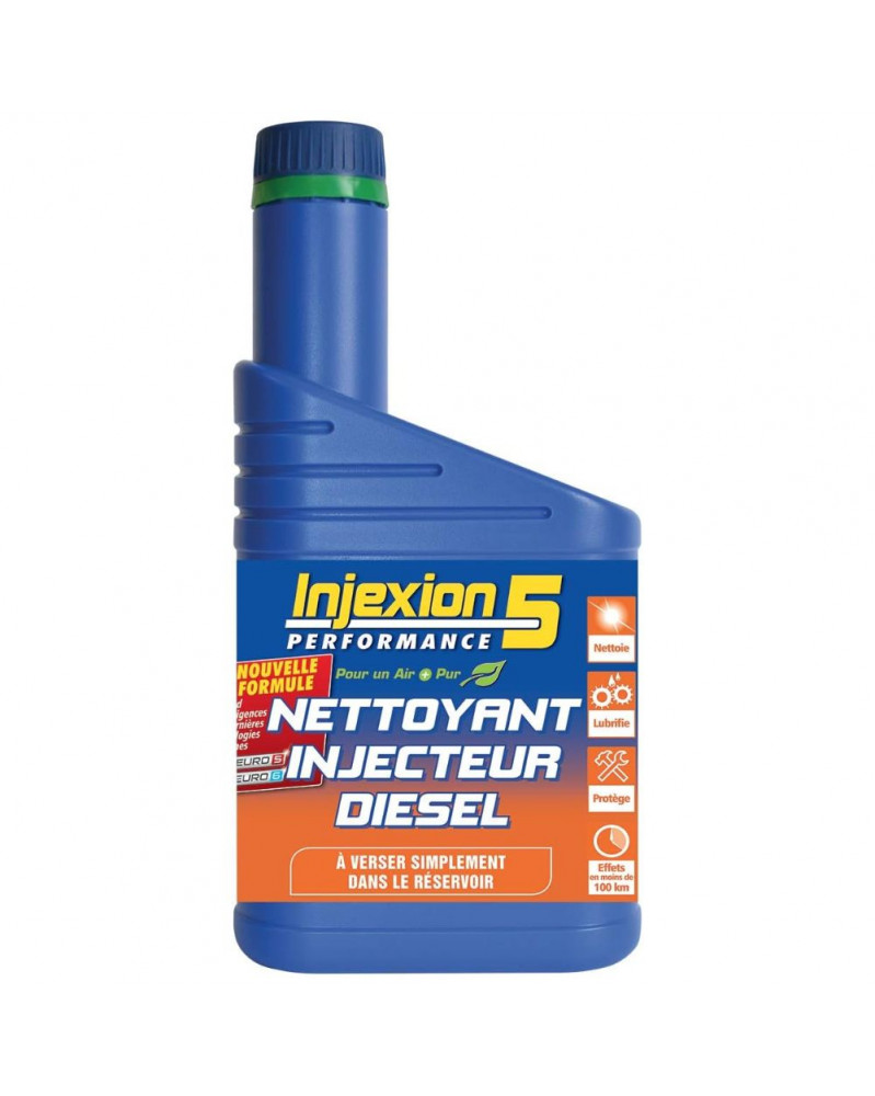 Nettoyant injecteurs diesel, 500ml - Injexion 5 | Mongrossisteauto.com
