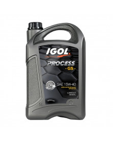 Huile moteur 15W40, process GS, 5L - SODISE | Mongrossisteauto.com
