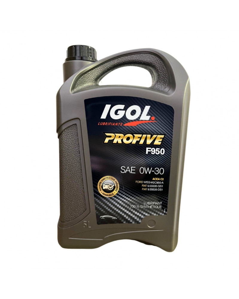 Huile moteur 0W30, profive F950, 5L - IGOL | Mongrossisteauto.com