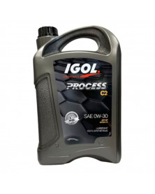 Huile moteur 0W30, process C2, 5L - IGOL  | Mongrossisteauto.com