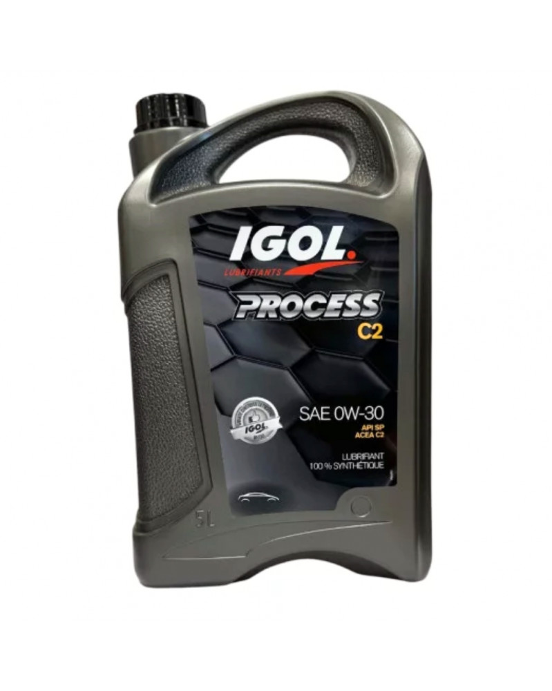 Huile moteur 0W30, process C2, 5L - IGOL  | Mongrossisteauto.com
