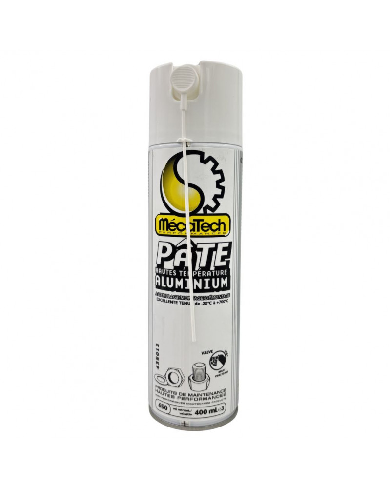 Pate a joint, haute température, aluminium, 400 ml - Mécatech | Mongrossisteauto.com