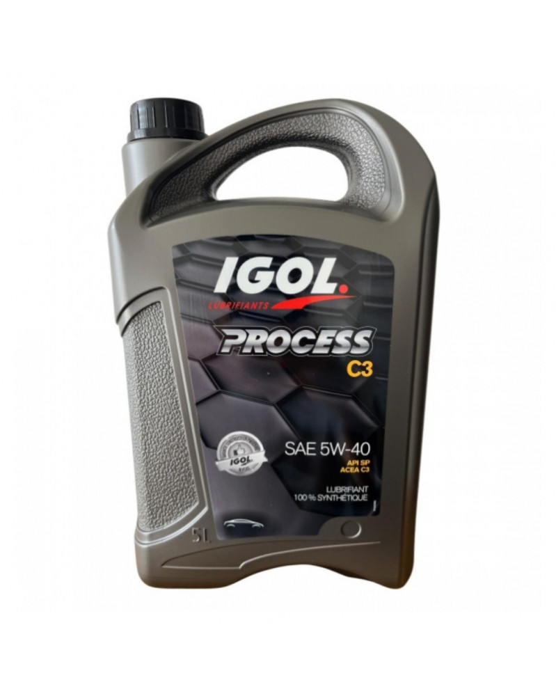 Huile moteur 5W40, process C3, 5L - IGOL  | Mongrossisteauto.com