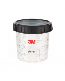 Godet, bague de serrage, PPS, 650ml - 3M | Mongrossisteauto.com
