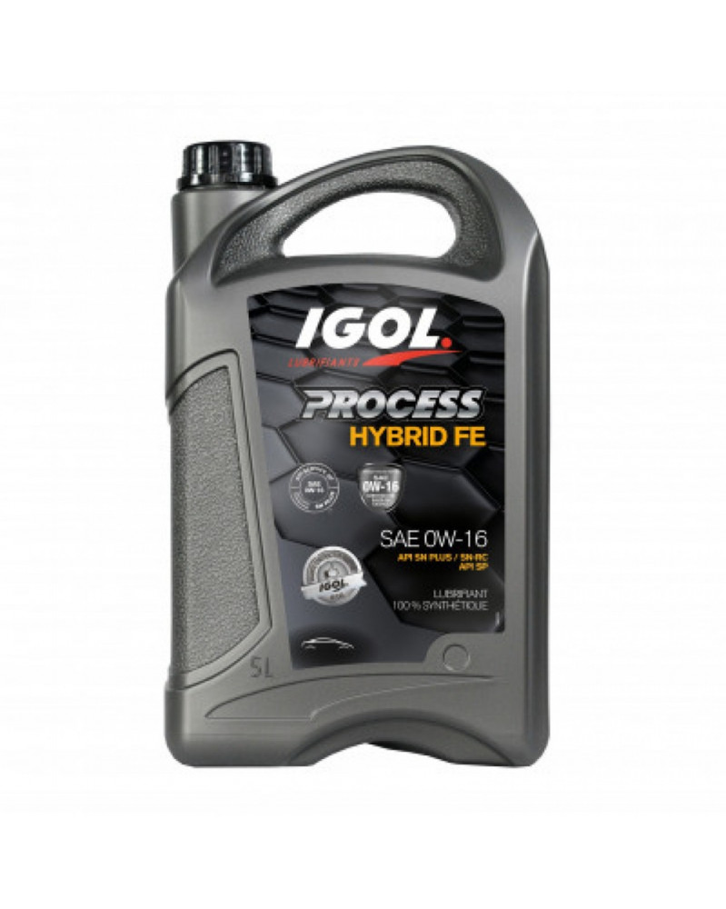 Huile moteur, process hybrid, FE 0W16, 5L - IGOL | Mongrossisteauto.com