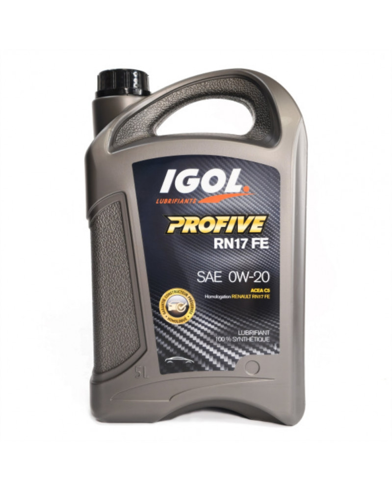 Huile moteur 0W20, profive RN17 FE, 5L - IGOL | Mongrossisteauto.com