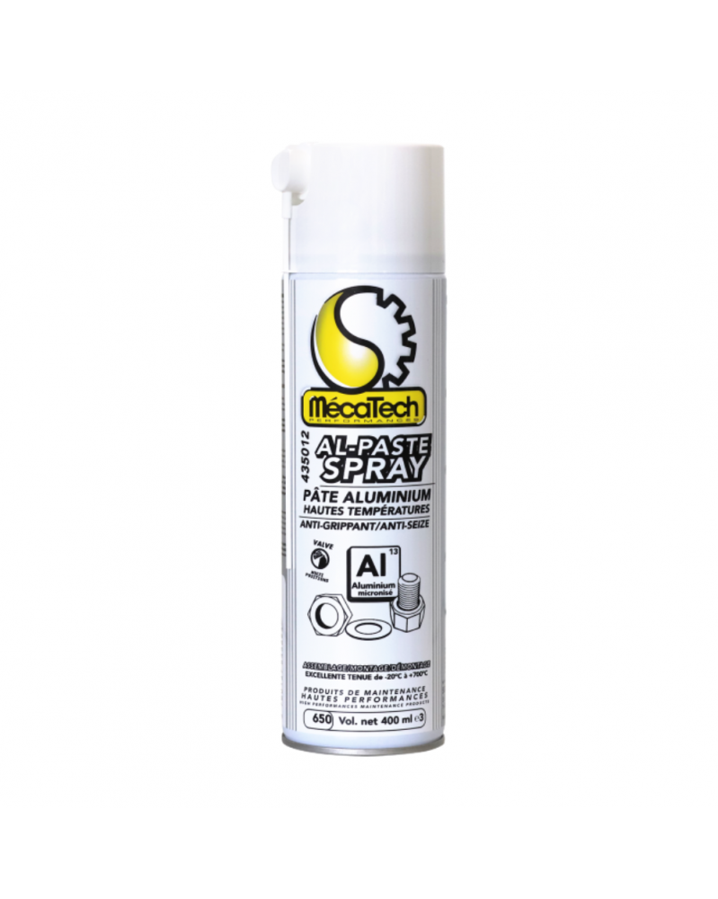Pâte aluminium, hautes température, 400 ml  - Mecatech | Mongrossisteauto.com