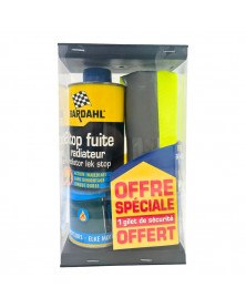 Anti fuite radiateur, 500ml + gilet de sécurité offert - Bardahl | Mongrossisteauto.com
