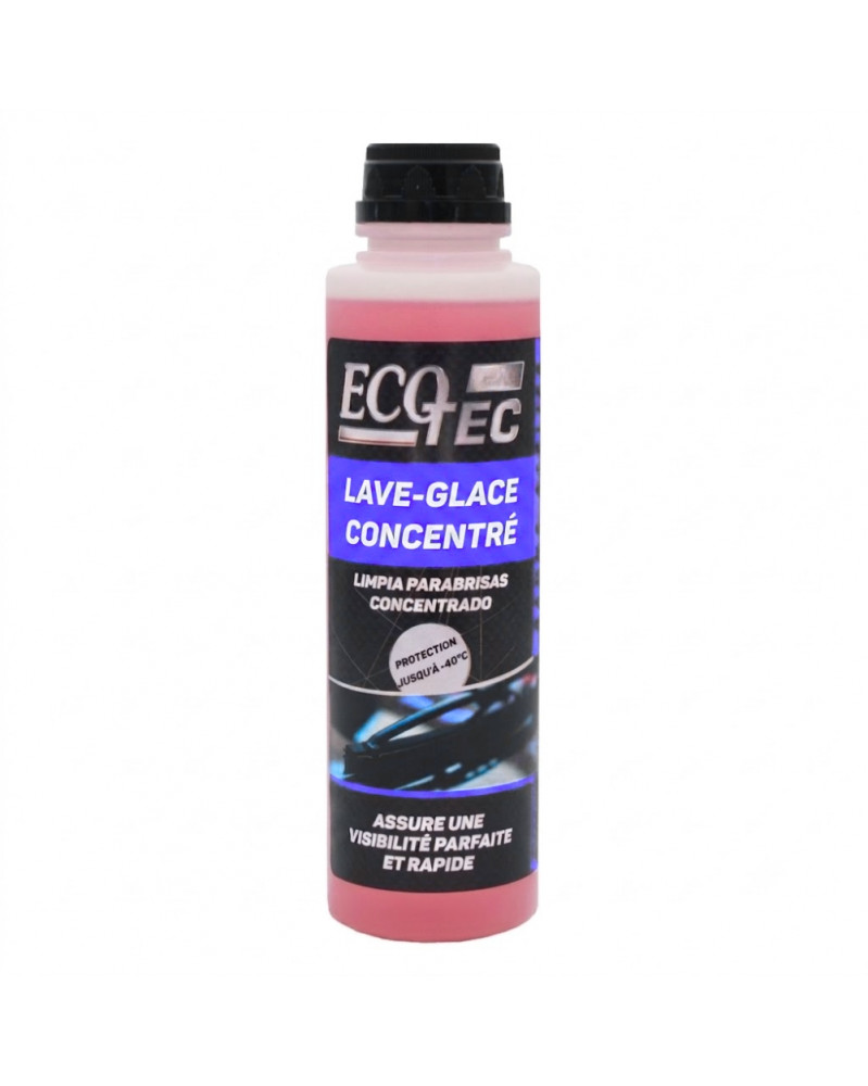 Lave-glace concentré, 250ml - ECOTEC | Mongrossisteauto.com