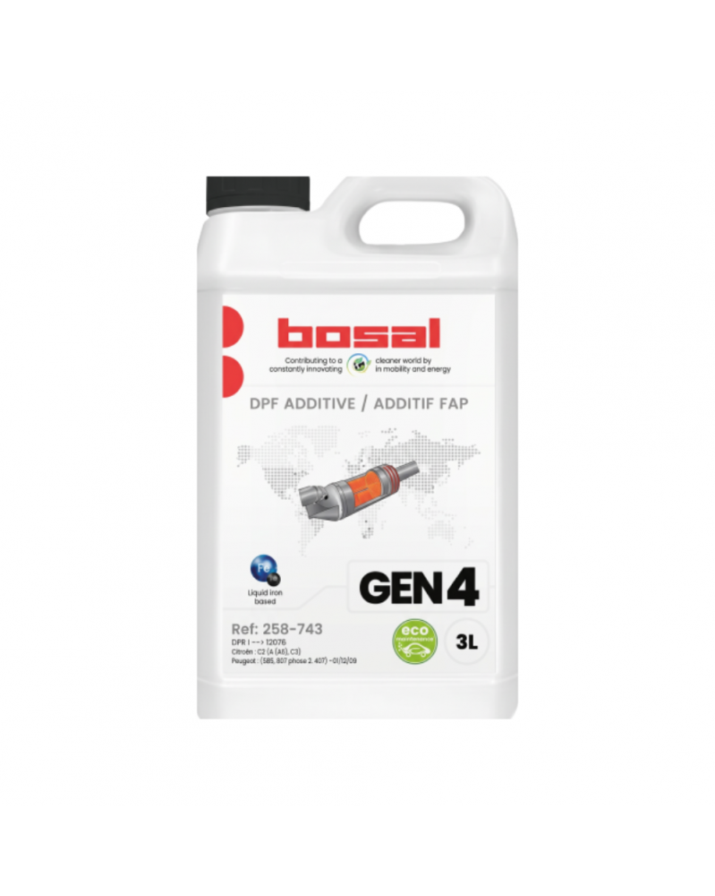 Additif FAP, cérine 4e génération, 3 litres - Bosal | Mongrossisteauto.com