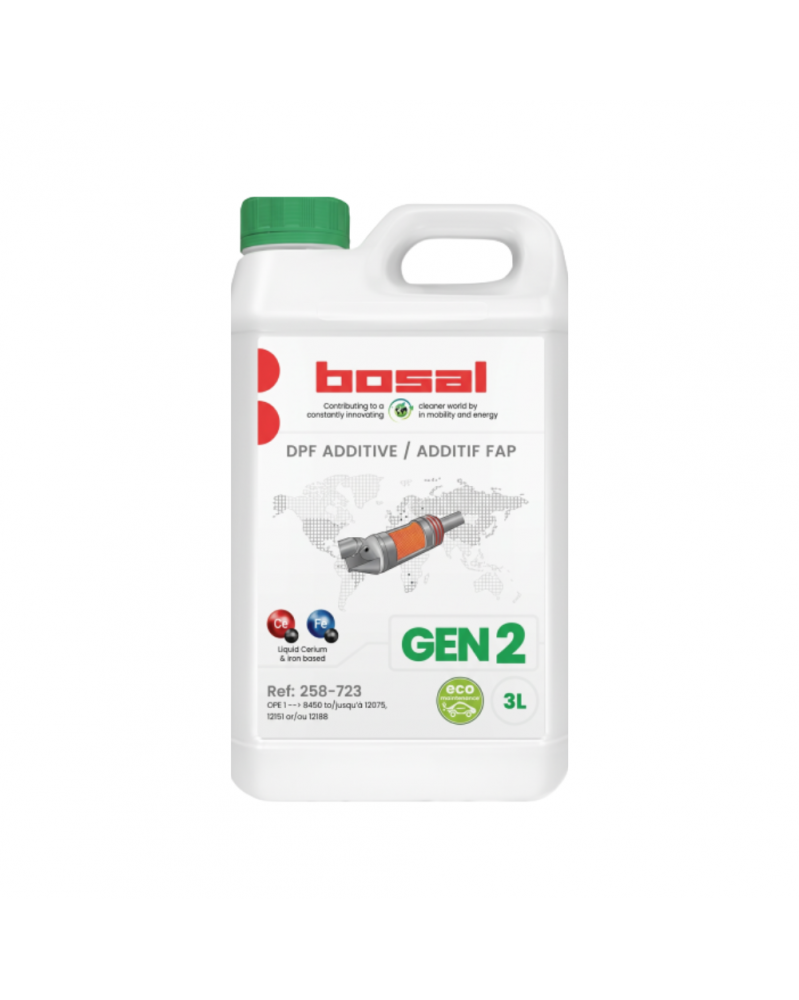 Additif FAP, cérine 2e génération, 3 litres - Bosal |Mongrossisteauto.com