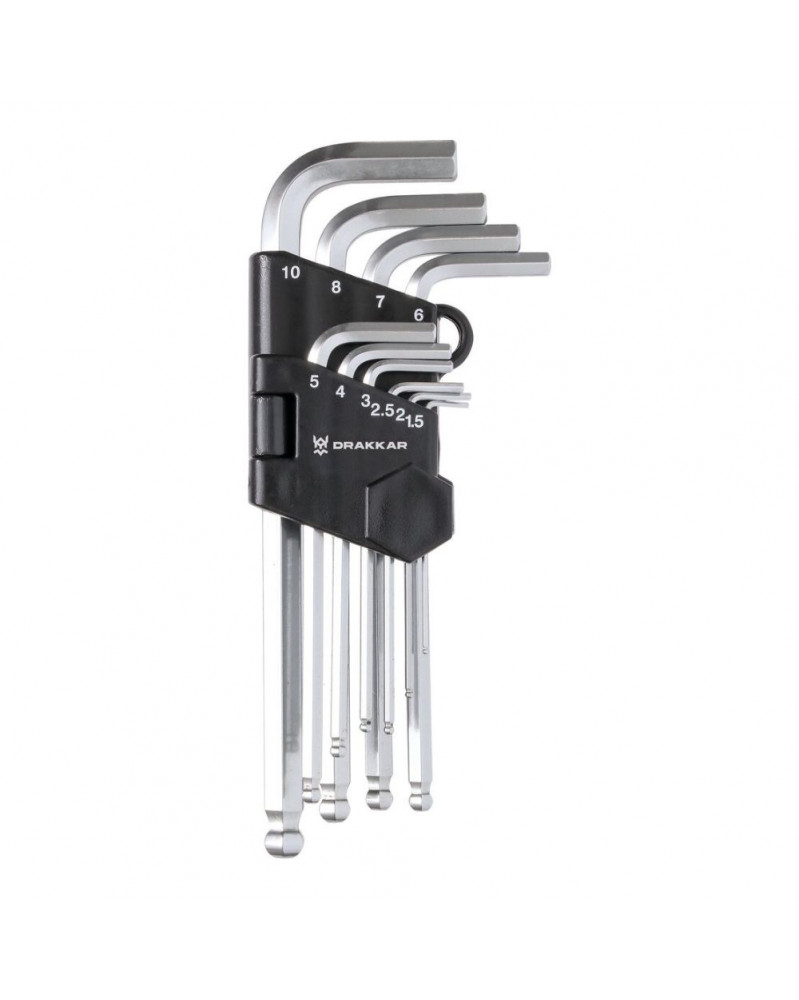 Clé hexagonale, 10mm​, 10 pièces - SODISE | Mongrossisteauto.com