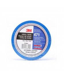 Ruban adhésif​, vinyle, bleu, 19mm x 33m 0.14mm - 3M | Mongrossisteauto.com