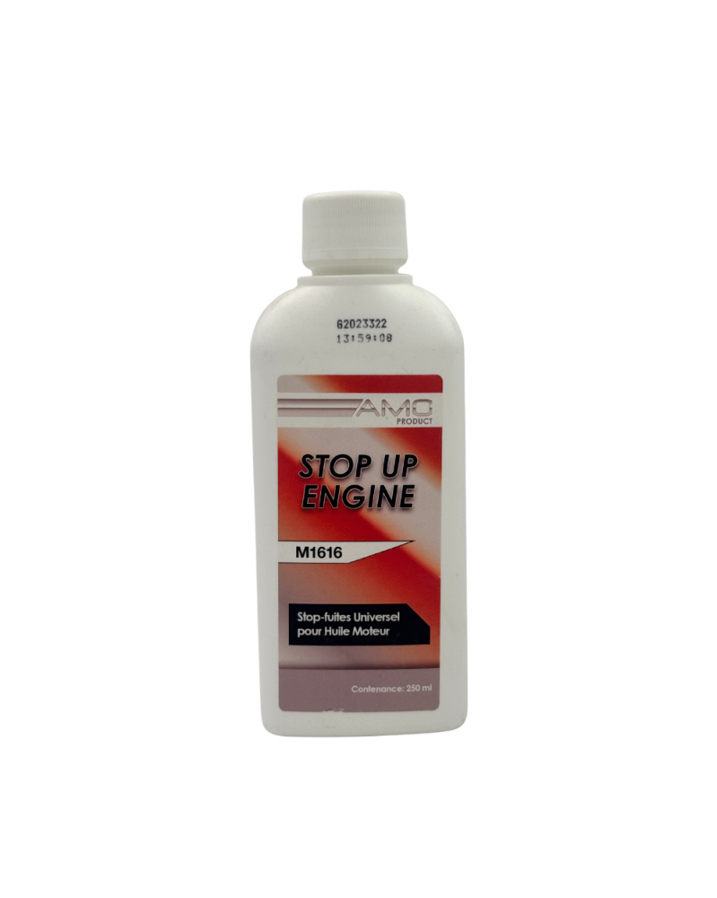 Stop fuites, huile moteur, 250 ml - AMO | Mongrossisteauto.com