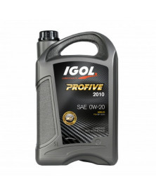 Huile moteur, 0W20, PROFIVE 2010, 5L - IGOL | Mongrossisteauto.com