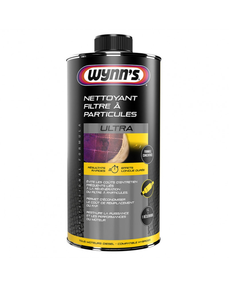 Nettoyant FAP, DPF cleaner, diesel/hybrides, 1L - Wynn’s | Mongrossisteauto.com
