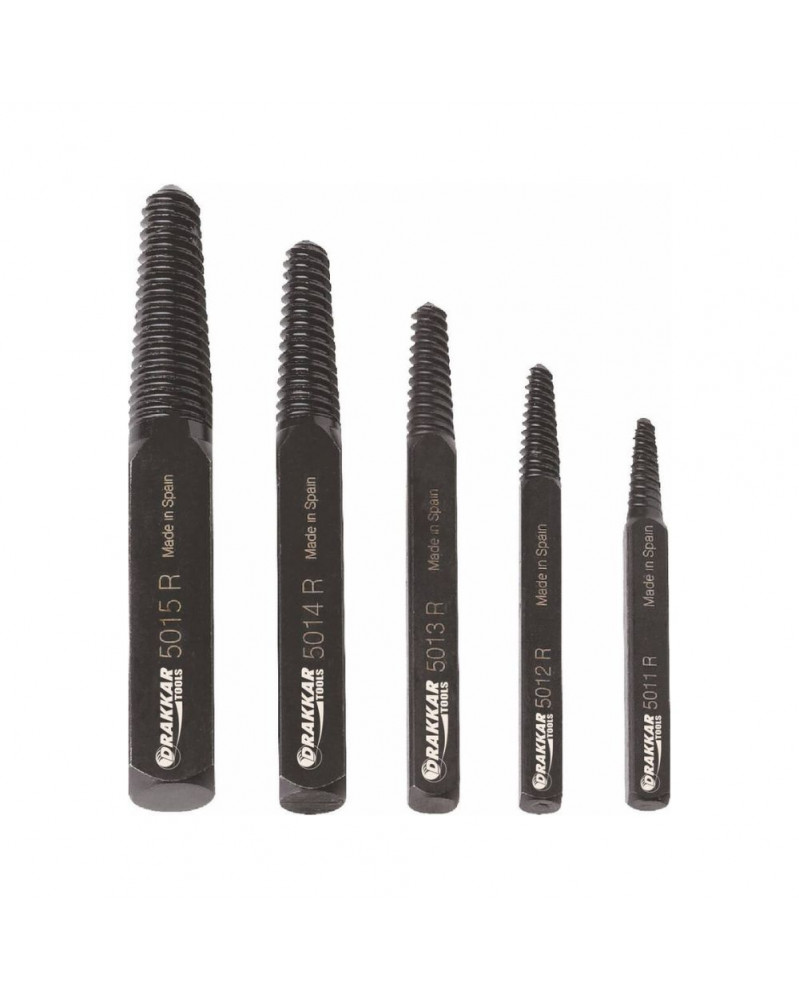 Extracteur de vis cassée, 5 à 22mm, 5 pièces - SODISE | Mongrossisteauto.com