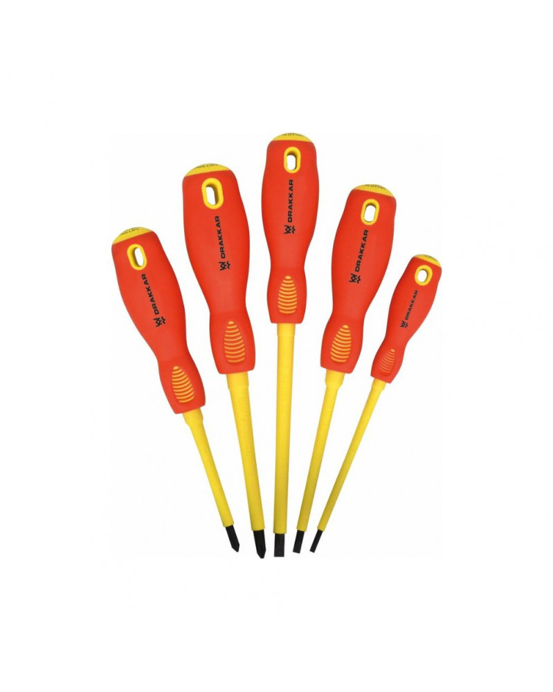 Tournevis isolé, 5 pièces - SODISE | Mongrossisteauto.com