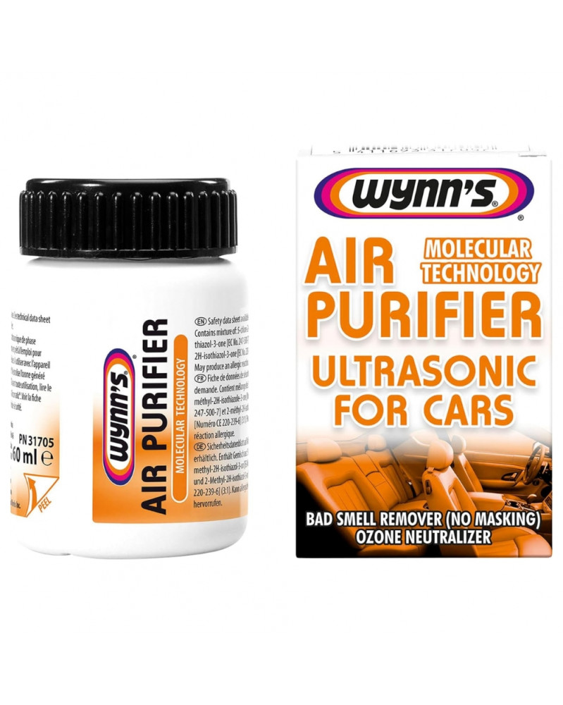 Purificateur d'air voiture, 60ml ​- WYNN'S | Mongrossisteauto.com