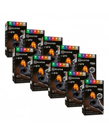 Lot de 10 boites Gants nitrile, noir, taille M, x100 - Mercator | Mongrossisteauto.com